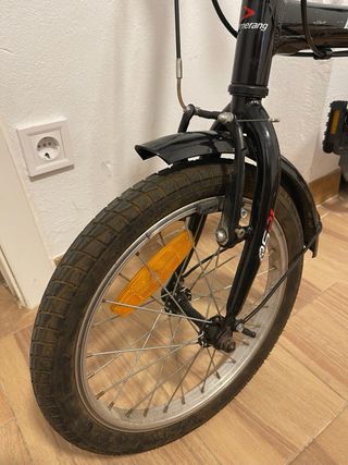 Bicicleta Plegable Boomerang PS21 Negra