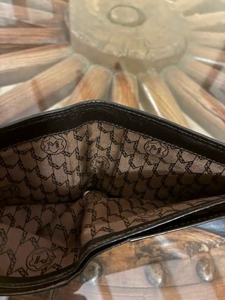 Cartera Montblanc Piel Negra - patrón Cocodrilo