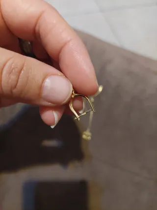 Orecchini Chanel Oro 18k Logo CC