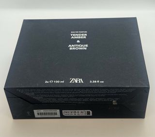 Confezione Profumi Zara TENDER AMBER e ANTIQUE BROWN