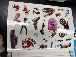 Los Increíbles 2 Stick & Color y otros stacks