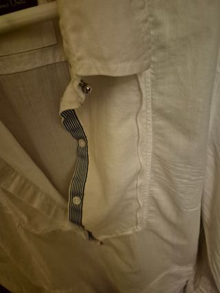 Camisa Massimo Dutti Blanca Mujer