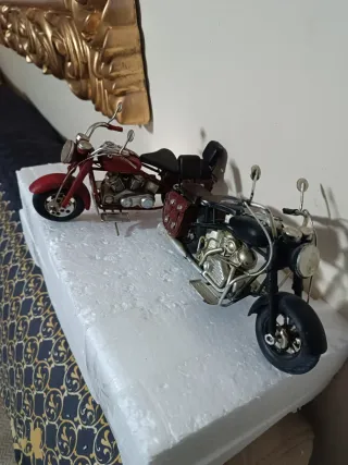 Pack 2 Motos Decoración Hechas a Mano