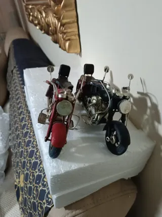 Pack 2 Motos Decoración Hechas a Mano