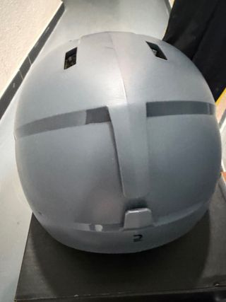 Casco da sci grigio