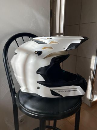 Casco Airoh Stricker Blanco Moto Talla M