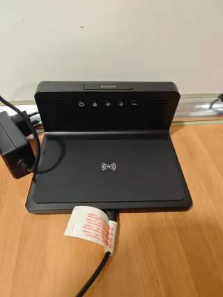 Despertador Digital Carga Inalámbrica Qi