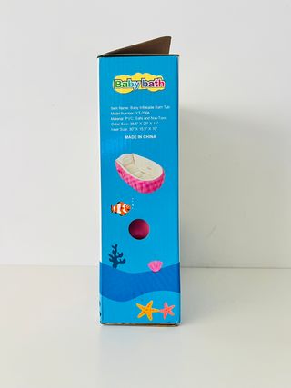 Banheira insuflável para bebés (PandaEar) - Nova