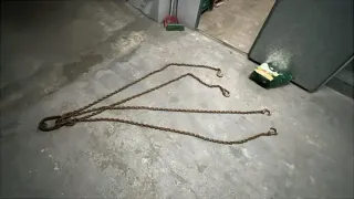 Pulpo cadena elevación 4 ganchos