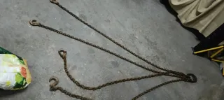 Pulpo cadena elevación 4 ganchos