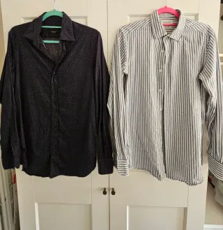 2 Camisas hombre Massimo Dutti Talla S impecables