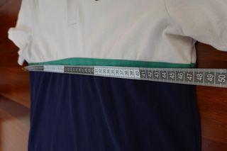 Polo Nike Golf Victory Hombre Beige/azul marino