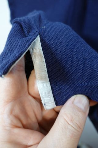 Polo Nike Golf Victory Hombre Beige/azul marino