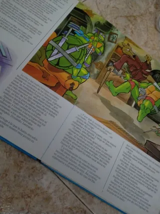 Libro Tortugas Ninja Raphael y los Jais