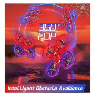 Mini Drone Spiderman con Mando y Baterías