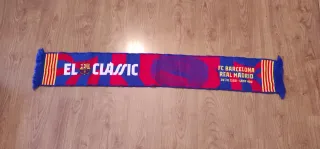 Bufanda FC Barcelona vs Real Madrid El Clásico