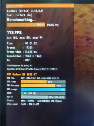 Gigabyte Radeon RX 6800 XT GAMING OC 16GB