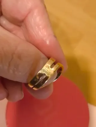 Anillo Tous plata vermeil Talla 12