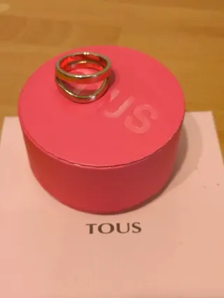 Anillo Tous plata vermeil Talla 12