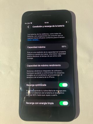 iPhone SE 3 Gen 64GB Batería 99%