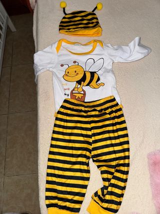 Conjunto bebé abeja 3 piezas