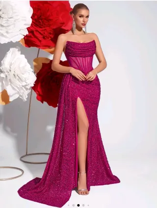 Vestido de fiesta rojo