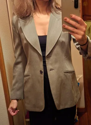 Giacca verde oliva da donna