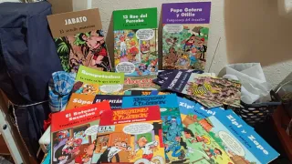 comics zipi y zape,mortadelo y filemón.