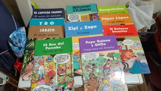 comics zipi y zape,mortadelo y filemón.