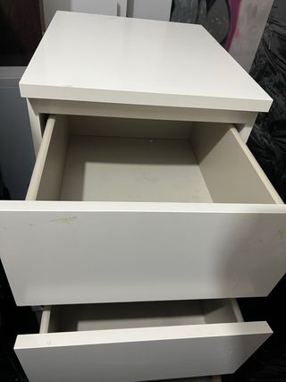 2 Mesitas cajonera Ikea