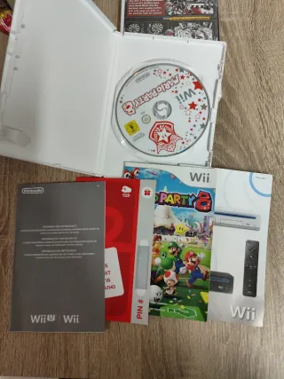 Wii Madworld y Mario Party 8