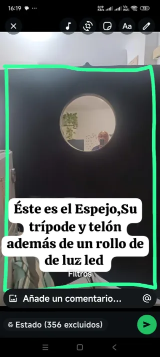 Espejo de Luz LED NEEWER con Trípode
