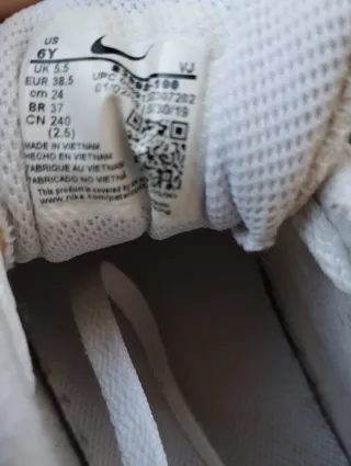 Tenis Nike Unisex Talla 38.5