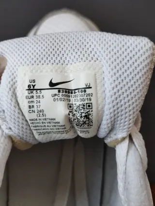 Tenis Nike Unisex Talla 38.5