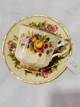 Servicio té o café porcelana inglesa Elizabethan