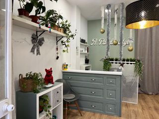 Mostrador de comercio vintage