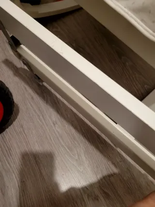 2 Barandillas Cama IKEA Blanca