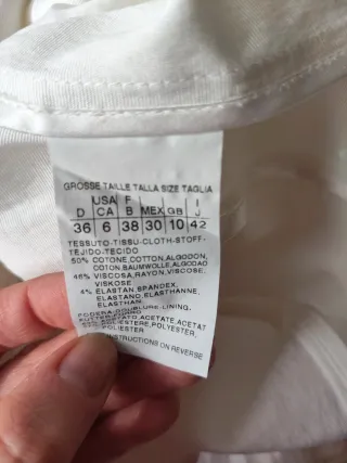 Giacca Marella bianca usata poco