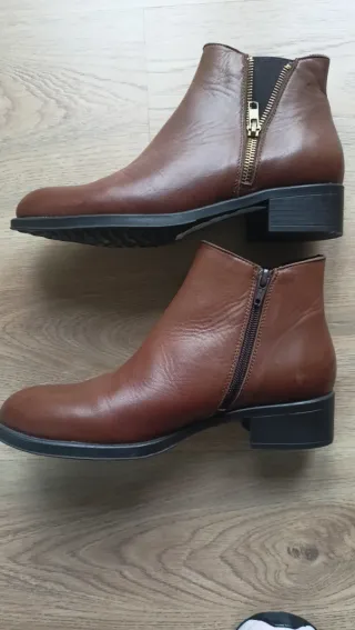 Botines marrones de señora