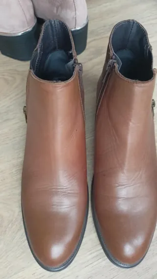 Botines marrones de señora