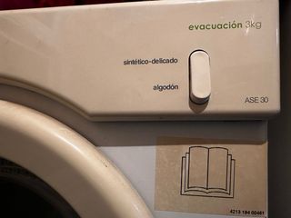 Secadora Aspes Evacuación 3kg