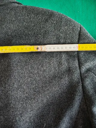 Cappotto uomo grigio usato poche volte