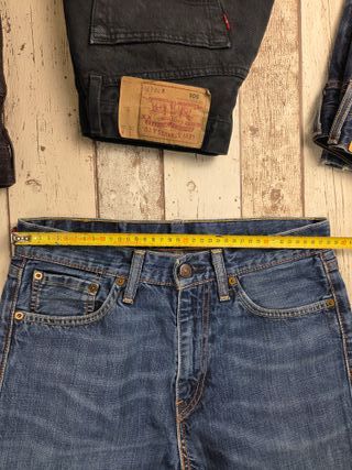 Levi's 505 Jeans W30 L34 IT44 Blu