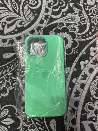 Funda Silicona Apple Verde