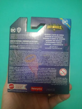 Batwheels Coche de Juguete Rojo