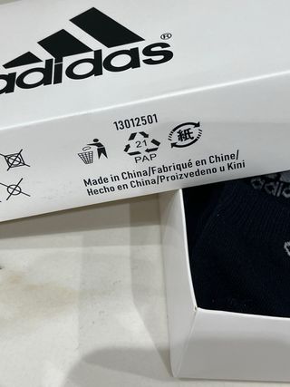 Pack 5 pares Calcetines Adidas en caja