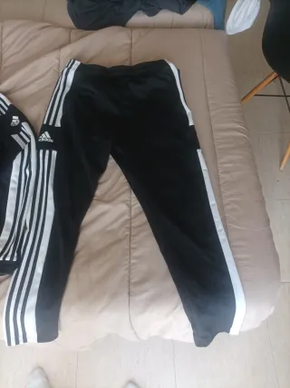 Chándal Adidas Negro y Blanco
