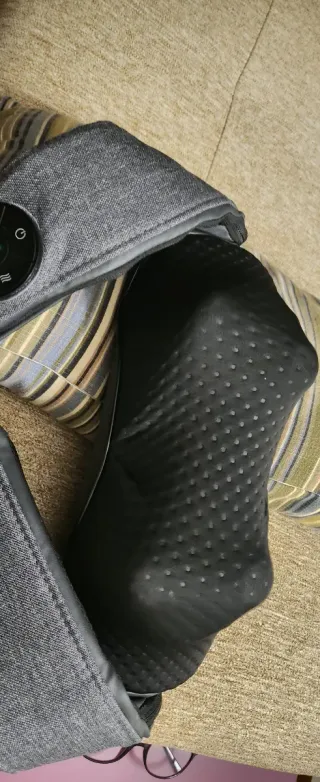 Masajeador Shiatsu Negro con infrarrojo