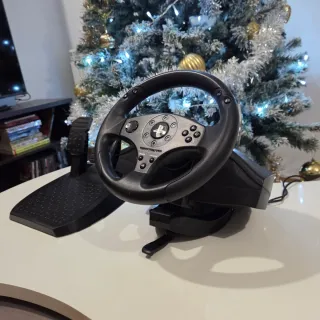 PACCHETTO VOLANTE T80 THRUSTMASTER + 3 GIOCHI PS4