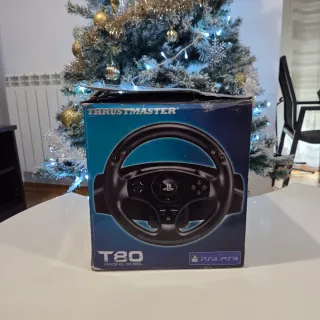 PACCHETTO VOLANTE T80 THRUSTMASTER + 3 GIOCHI PS4